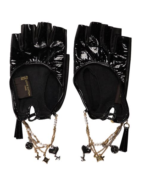 louis vuitton lace gloves|louis vuitton fingerless gloves.